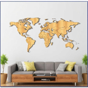 Top 10 Wood World Map Wall Art